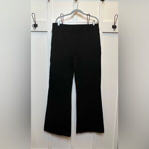 Spanx Women's Black Trousers Dress Pants Size 2X Tall No Pockets Flare Stretchy